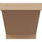 Ekena Millwork 9"W x 9"D x 9"H Wide Burlington Rough Cedar Woodgrain TimberThane Corbel, Primed Tan CORUR09X09X09BURRCPR - alternate 2